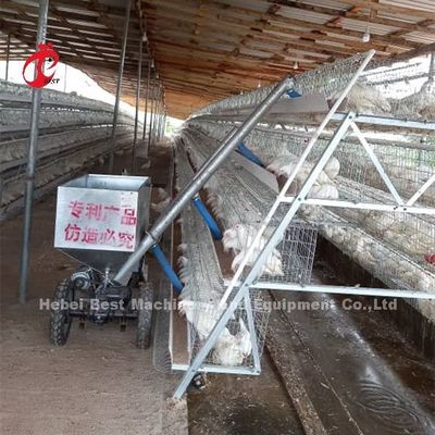 自動鶏の供給のカートは鶏電池おりの養鶏場サンディのために設計した