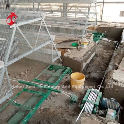 380V家禽の養鶏場スクレーパーおよびベルトの自動肥料の取り外し機械Ada