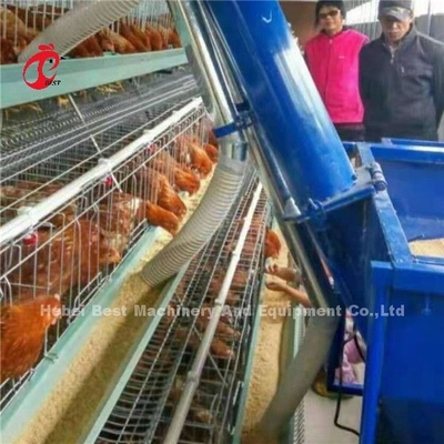 養鶏場の層の肉焼き器のおりの自動鶏の供給のカート220V Ada
