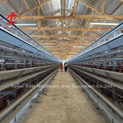 養鶏場エミリーのための自動層160の鳥の鶏電池おり