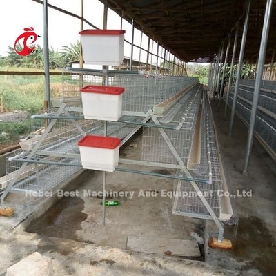 中国は上塗を施してある鶏電池おりISO9001の層の鶏のおりシステム4ドア サンディを輸入した