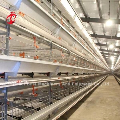 自動供給機械が付いている電池のタイプ層の養鶏場装置9つの層Mia