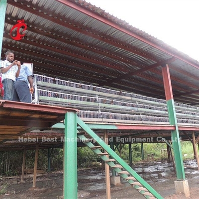 タイプ肉焼き器電池おりの家禽ISO14001 Doris耕作