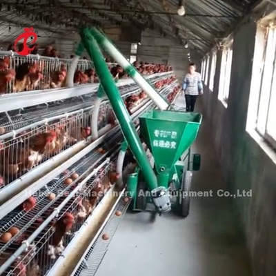 養鶏場の供給の処理システム220vのカスタマイズされた家禽の供給のトロリー アイリス